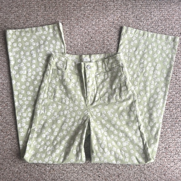 NWOT Roxy Coastal Cruiser Printed Twill Pants - Picture 6 of 8